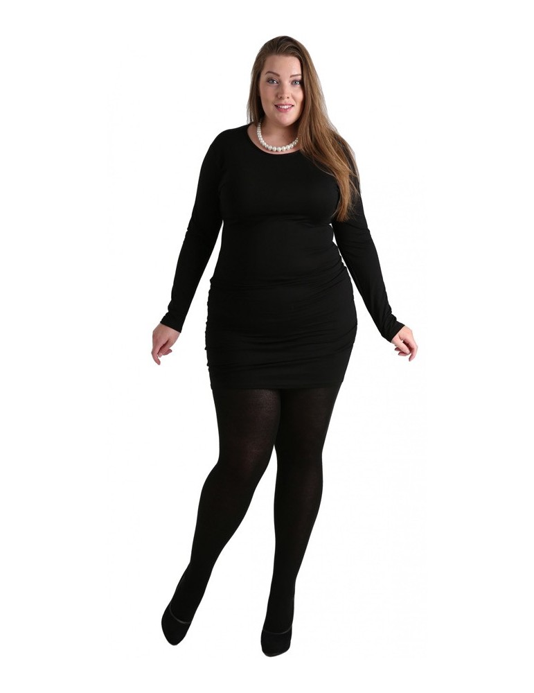 Collant opaque grande taille noir de Pamela Mann sur collant.fr