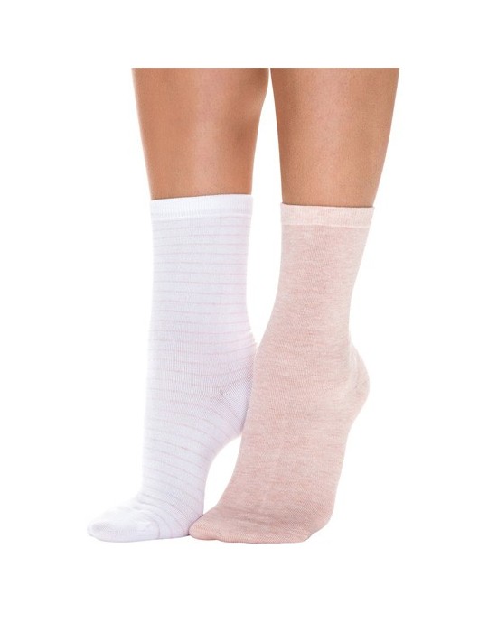 Lot de chaussettes coton en fines mailles Lot de chaussettes coton en fines mailles