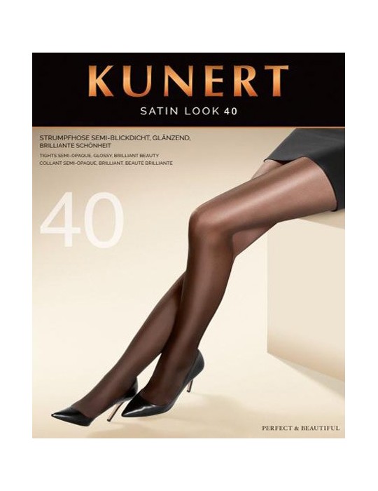 Collant Satin Look 40