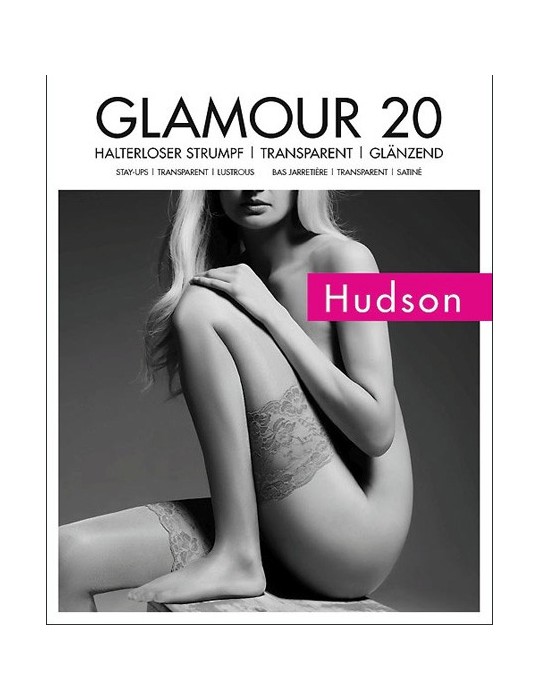 Bas autofixant top Glamour 20 Hudson