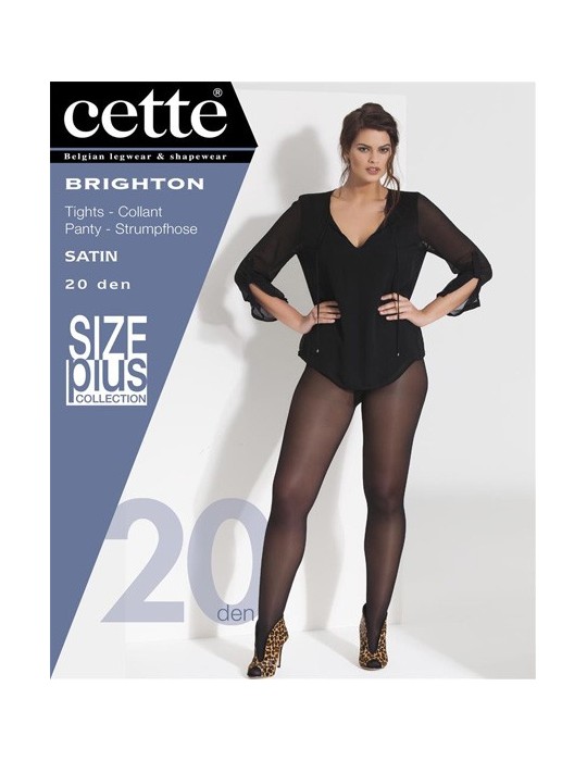 Collant fin satiné Brighton de Cette Collant fin satiné Brighton de Cette