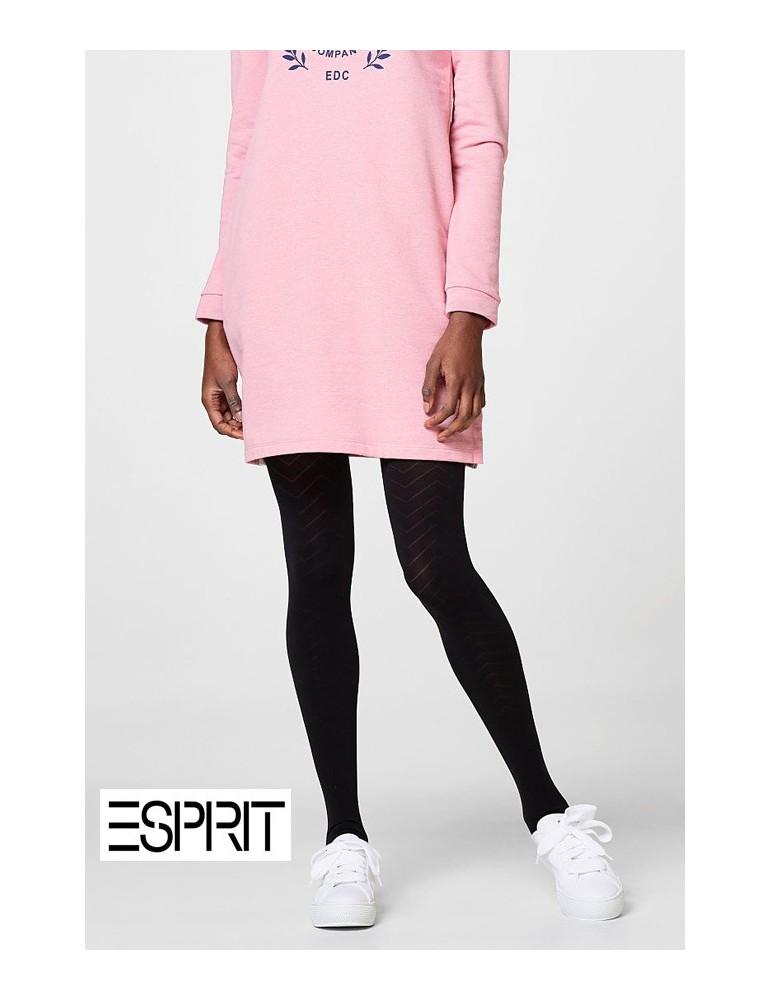 Collant opaque à chevrons  ZigZag ESPRIT