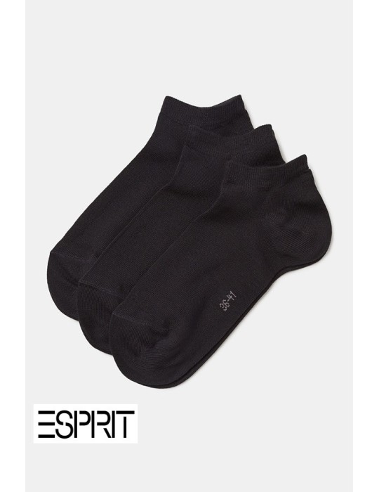 Lot 3 paires de chaussettes femme de tennis ESPRIT Lot 3 paires de chaussettes femme de tennis ESPRIT