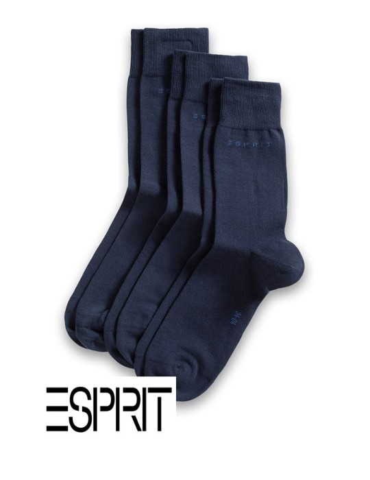 Lot 3 paires de chaussettes coton Homme ESPRIT