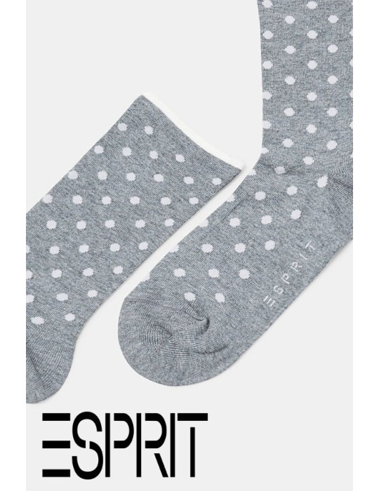 Chaussettes fantaisie chinées à pois Esprit Chaussettes fantaisie chinées à pois Esprit
