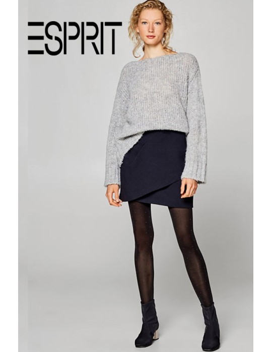 Collant plumetis noir ESPRIT