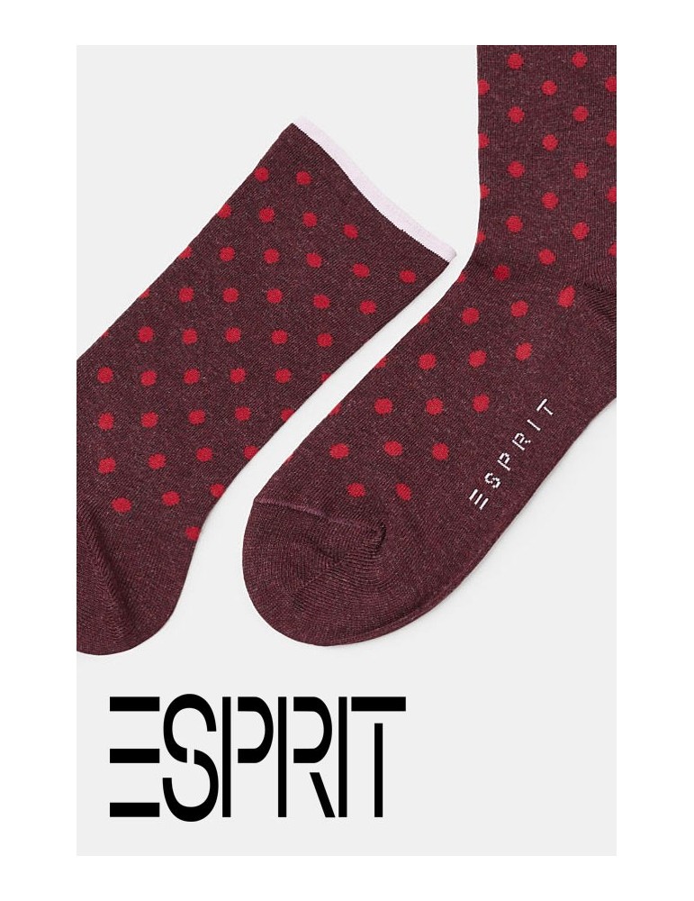 Chaussettes femme à pois Esprit