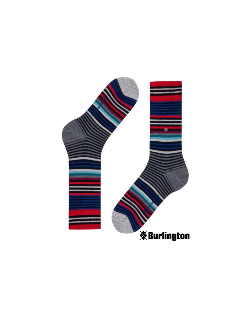 Chaussettes fantaisie Hommes Stripe de Burlington