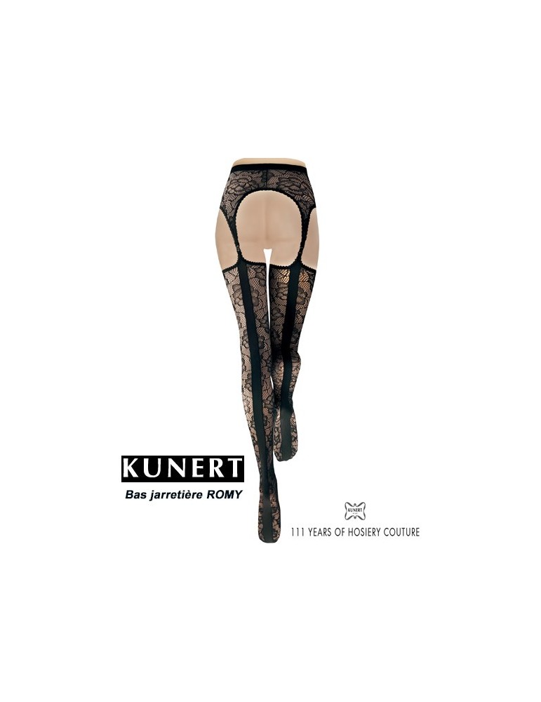 Ensemble porte-jarretelles et bas  Romy de Kunert