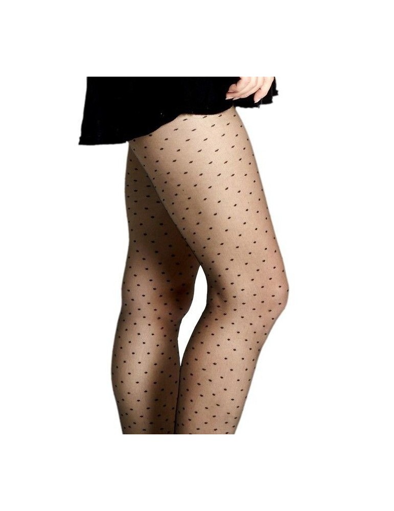 COLLANT FANTAISIE à pois