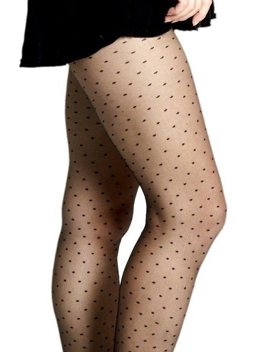 COLLANT FANTAISIE à pois