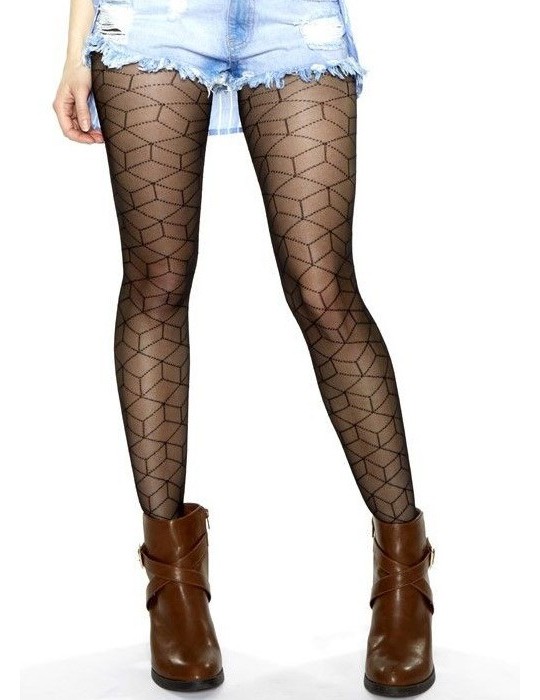 COLLANT FANTAISIE CUBES