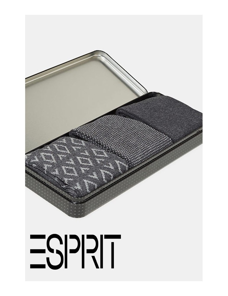 Coffret  3 paires chaussettes Hommes ESPRIT