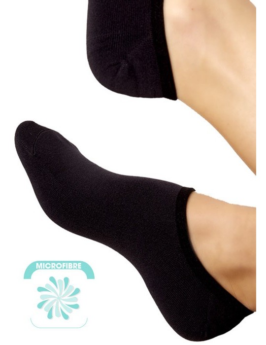 chaussettes courtes microfibre 