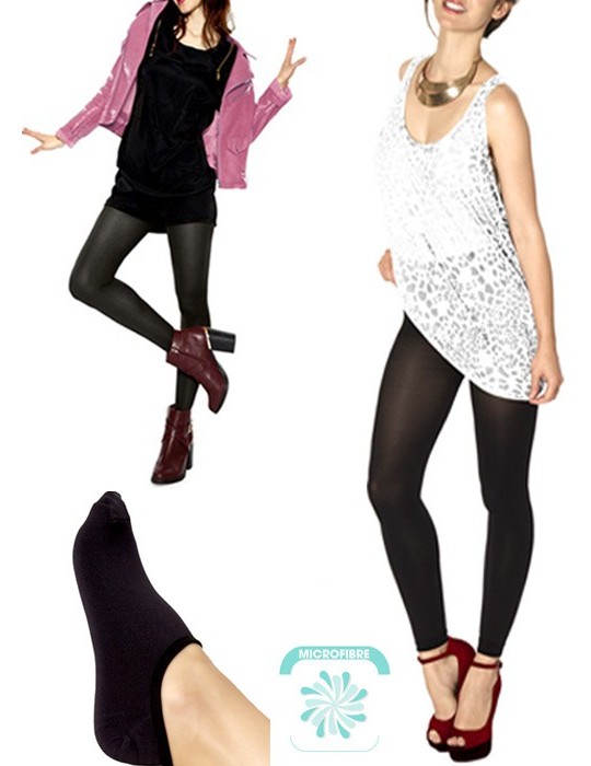 Box collants et leggings microfibre Box collants et leggings microfibre
