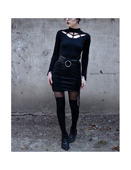 Collant fantaisie bas opaque