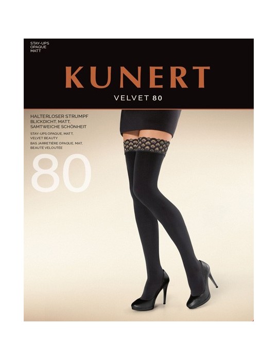 Bas autofixant Velvet 80 de Kunert sur collant.fr