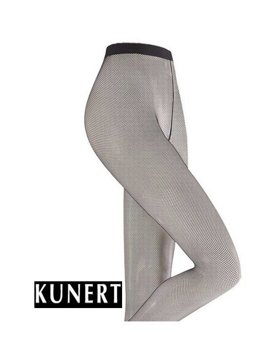 Collant résille noire Raffinesse Net de Kunert sur collant.fr