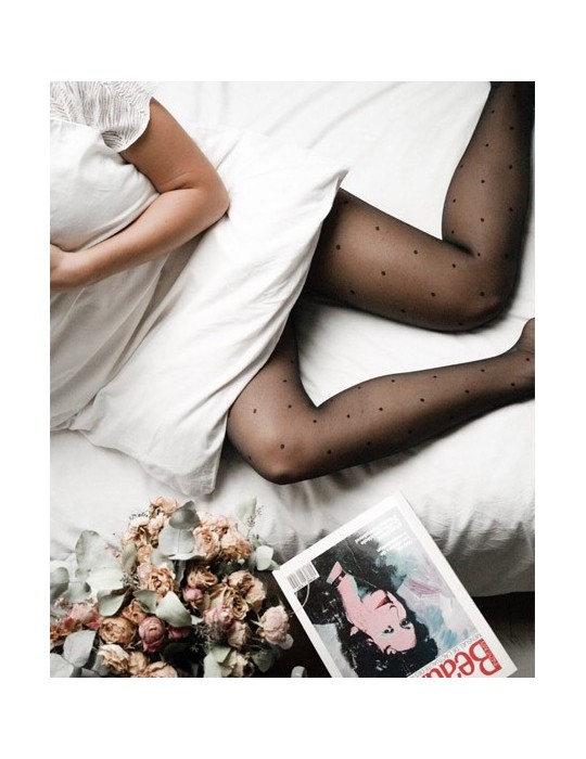 Collant fantaisie Plumetis 20 deniers Vog Store