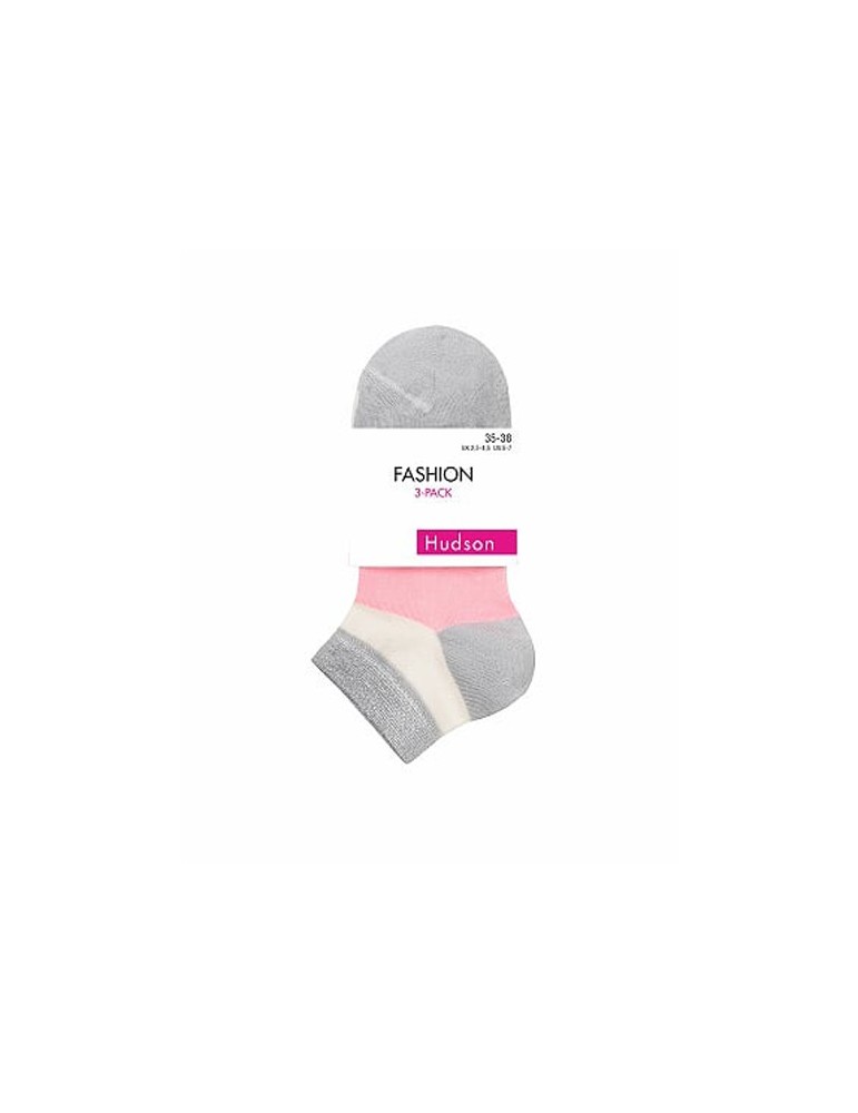 Lot 3 paires de chaussettes sneackers Hudson