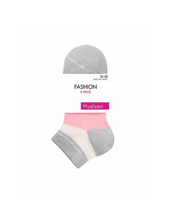 Lot 3 paires de chaussettes sneackers Hudson