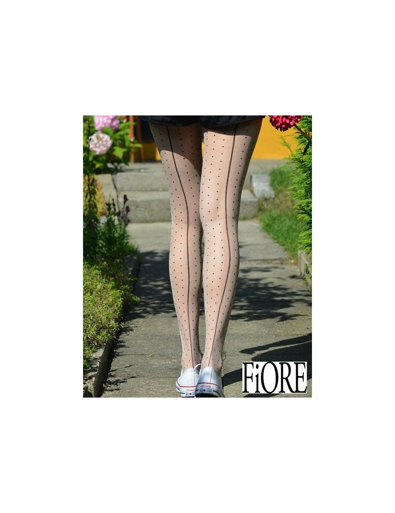 Collant rétro Intrigue de Fiore sur collant.fr