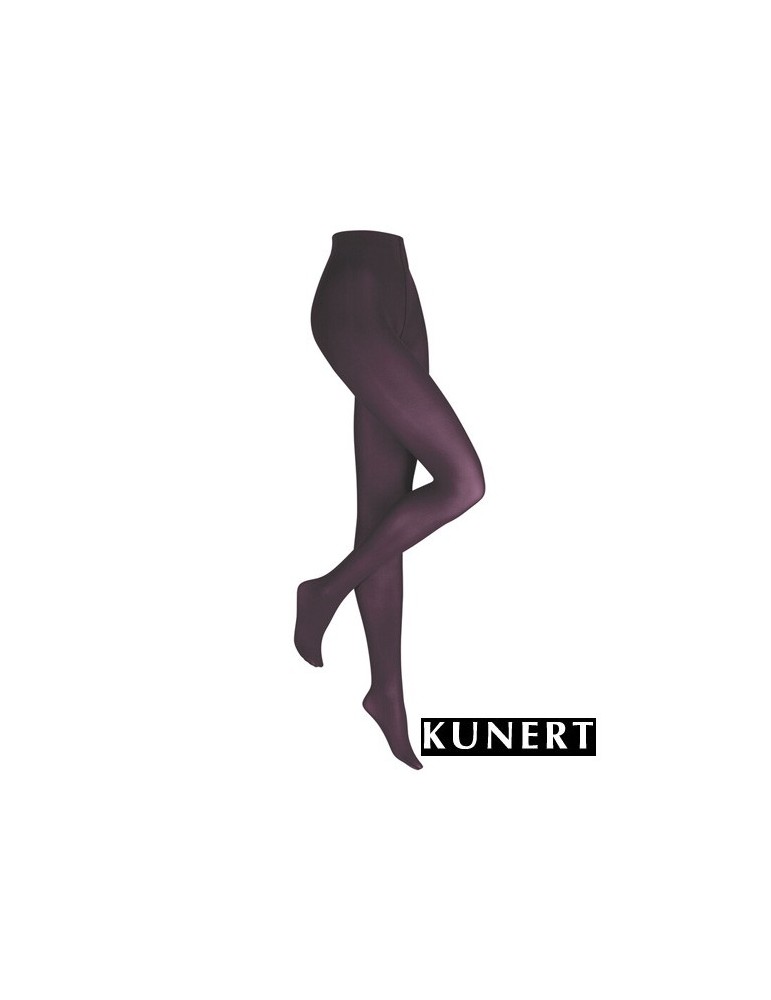Collant Opaque purple pink Velvet 40 de Kunert