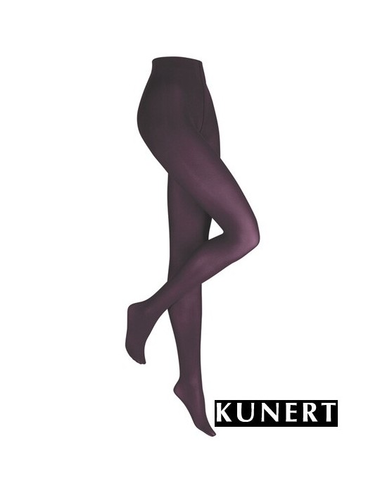 Collant Opaque purple pink Velvet 40 de Kunert