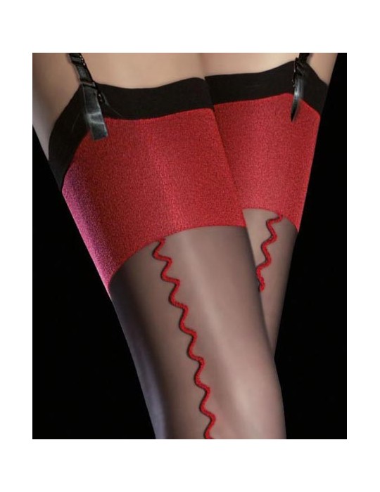 Bas jarretière sexy Anaïs de Fiore sur collant.fr