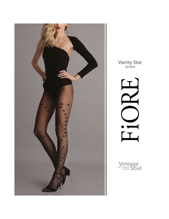 Collant fantaisie Vanity Star de Fiore sur collant.fr