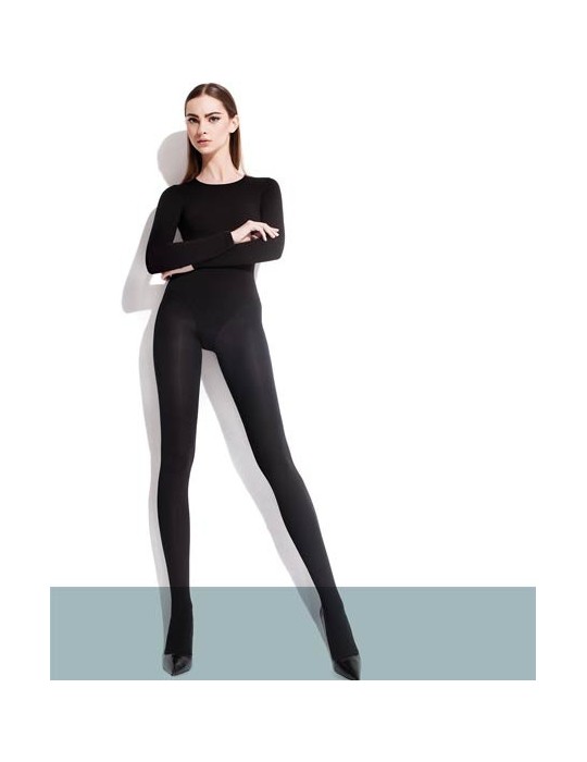 Collant microfibre noir Olga de Fiore Collant microfibre noir Olga de Fiore