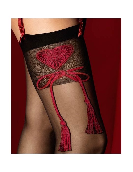 Bas porte-jarretelles Segreta de Fiore sur collant.fr