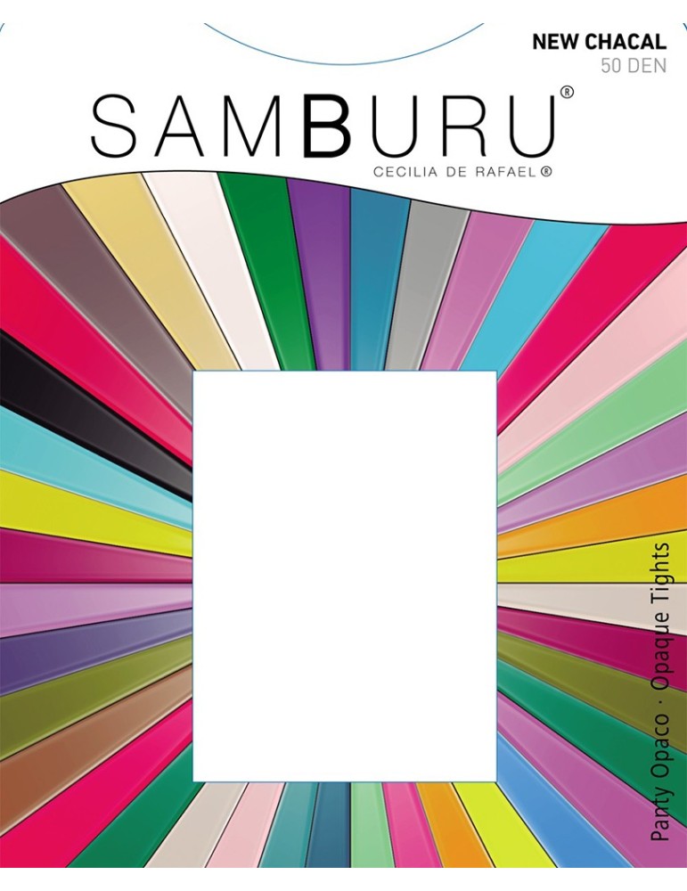 Collant  coloré Chacal de Cecilia de Rafael sur collant.fr