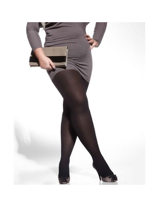 Collant grande taille opaque AMY Adrian sur collant.fr