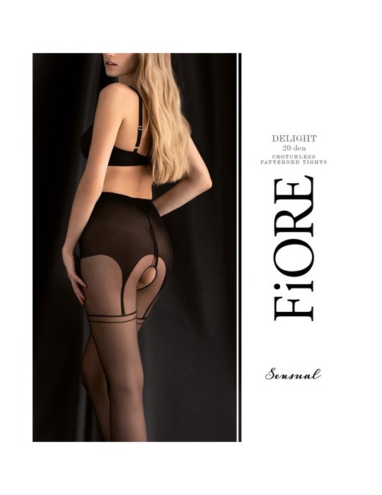 Collant ouvert Delight coquin de Fiore sur collant.fr