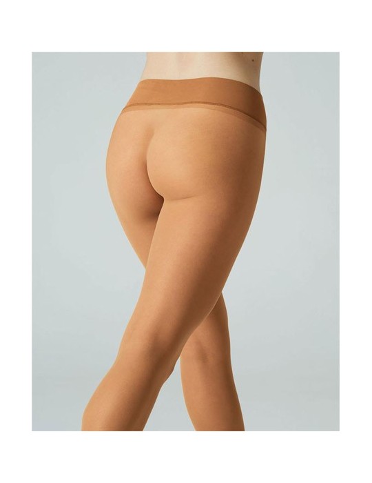 Collant seamless caramel 15 deniers de Cette sur collant.fr