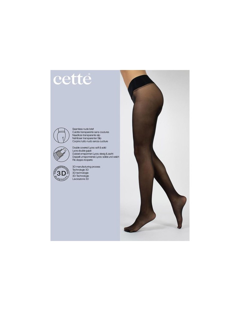 Collant sans couture 15 deniers de Cette sur collant.fr