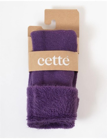Chaussettes Cosy violet de Cette sur collant.fr 2