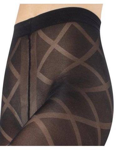 Collant fantaisie losange Cardiff de Cette sur collant.fr 2