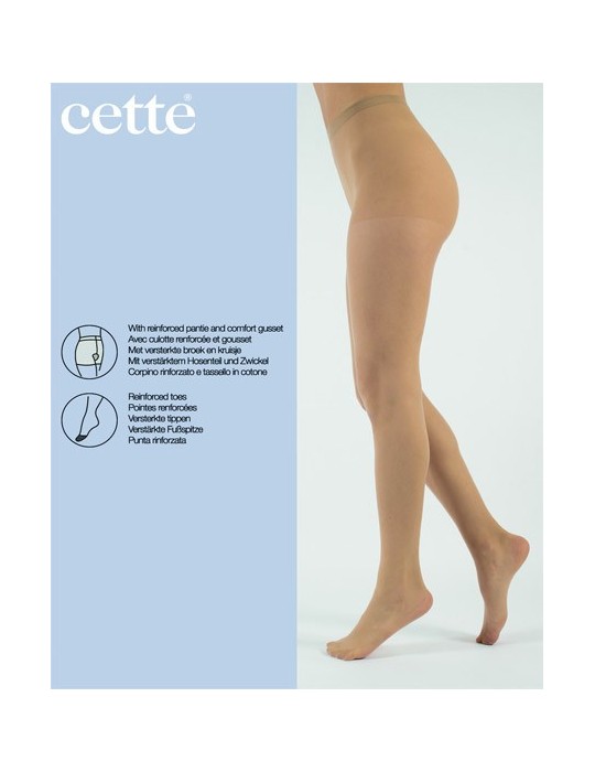 Lot 2 collants 20 deniers Monaco de Cette