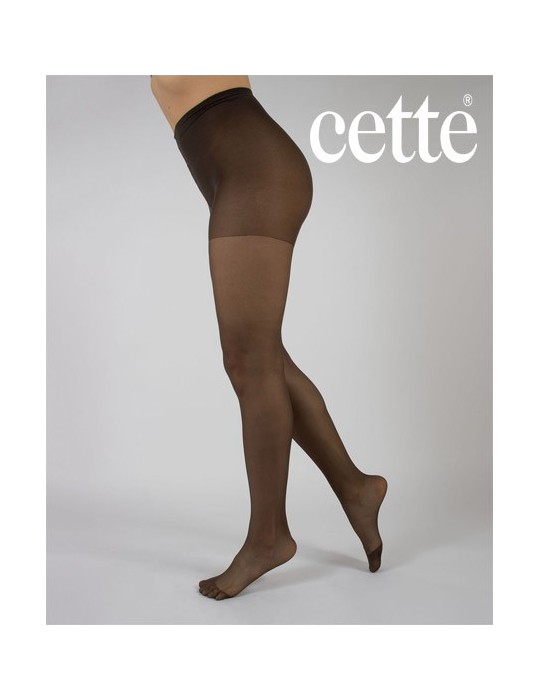Collant fin satiné grande taille Brighton de Cette