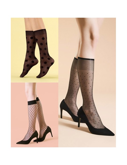 Box des mi-bas fantaisie de Fiore sur collant.fr