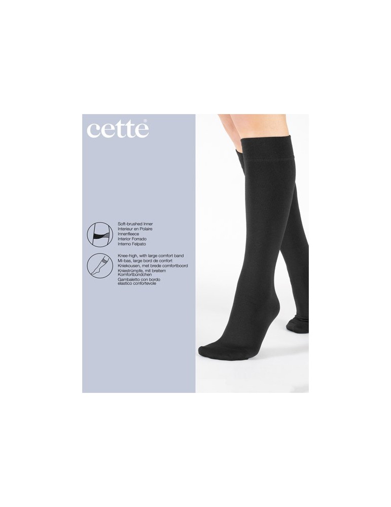 Mi-bas polaire de collant.fr