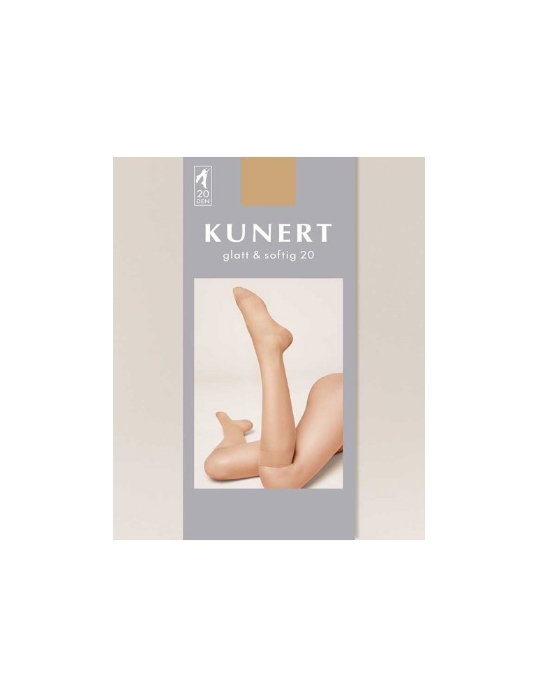 Mi-bas matt transparent Glatt & Softig de Kunert