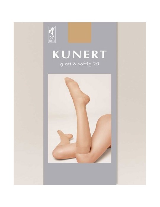 Mi-bas matt transparent Glatt & Softig de Kunert