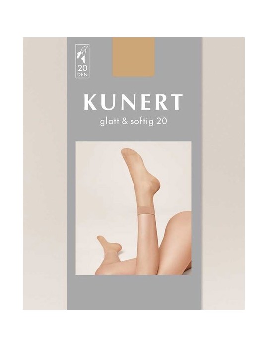 Socquettes matt transparentes Glatt & Softig de Kunert