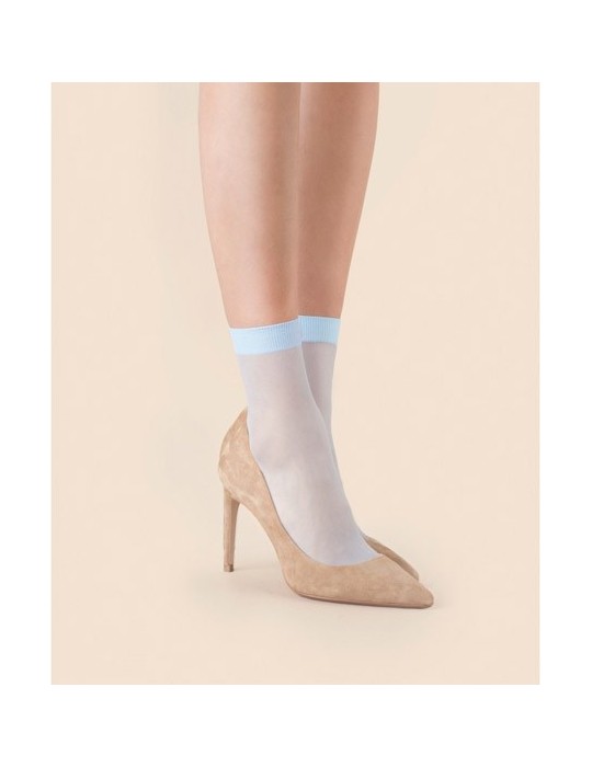 Socquettes transparentes pastel So Sweet de Fiore