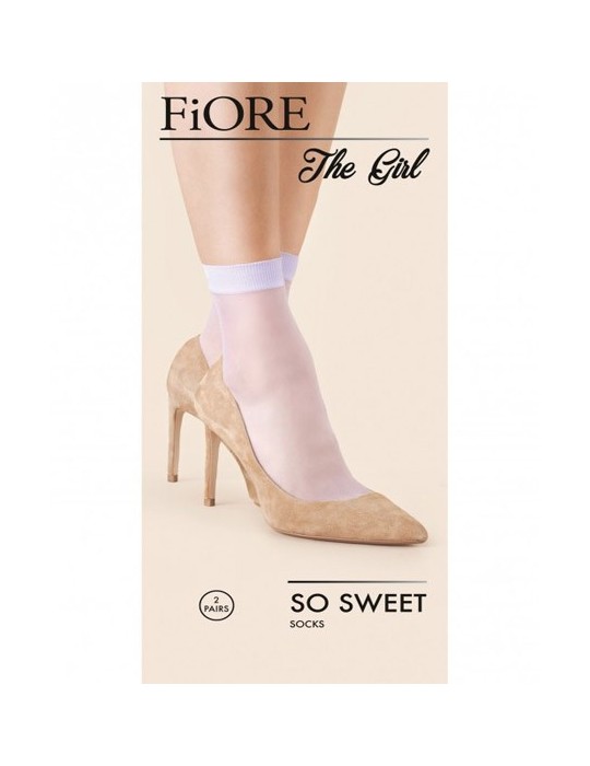 Socquettes fantaisie So Sweet de Fiore