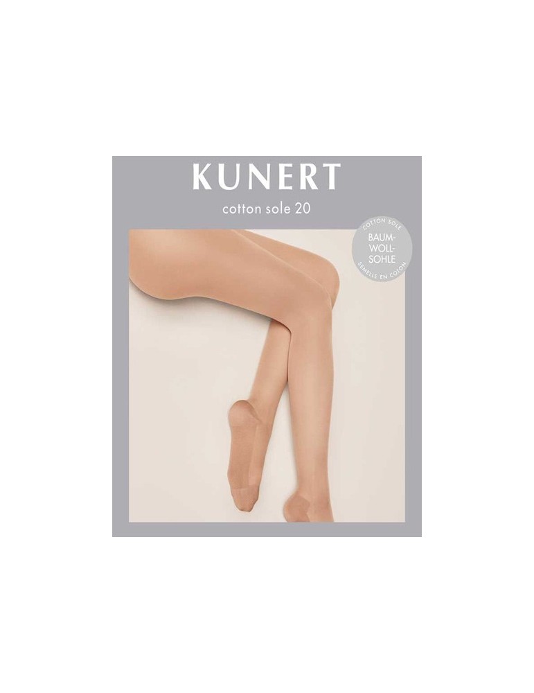 collant fin Cotton Sole de Kunert