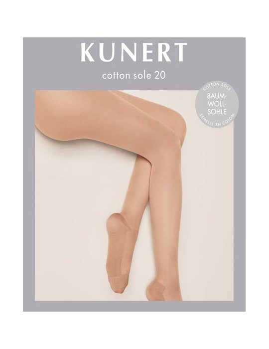 collant fin Cotton Sole de Kunert